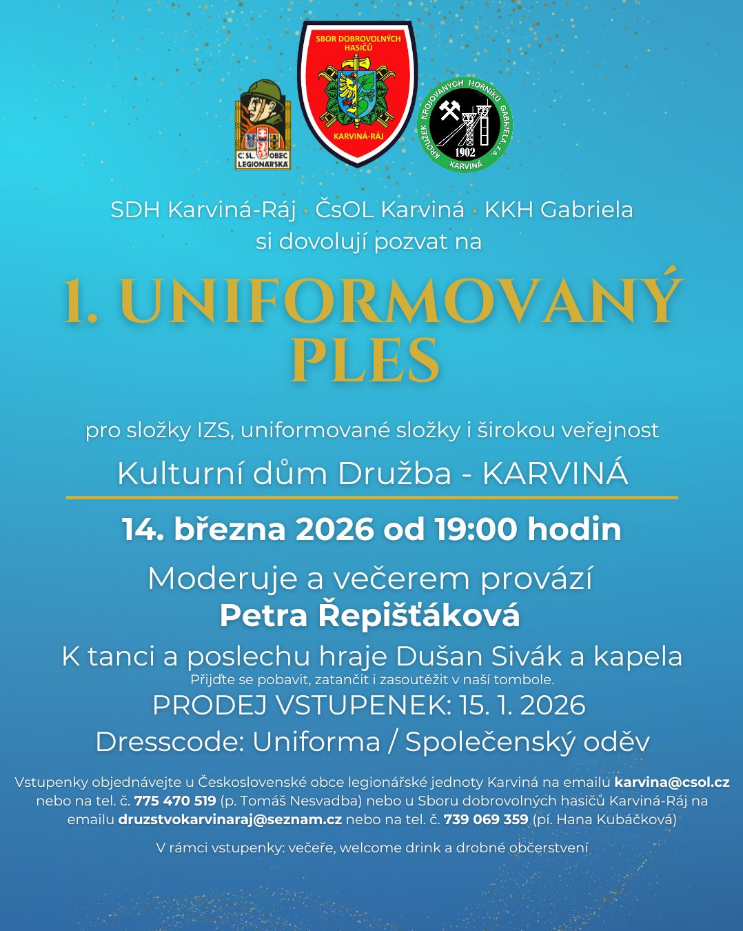 1. UNIFORMOVANÝ PLES